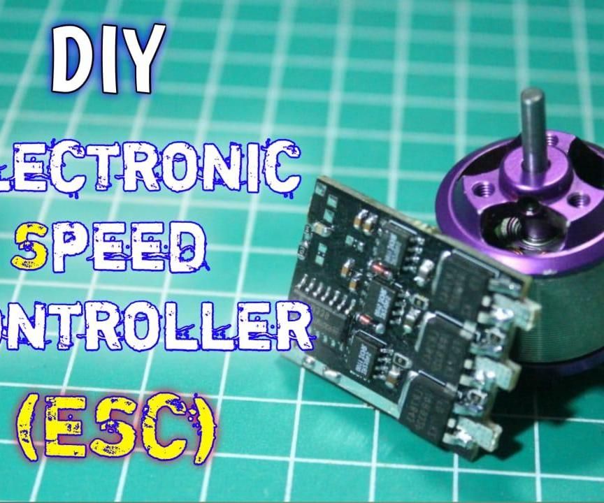 Made Your Own ESC Brusless Motor | STM32f030