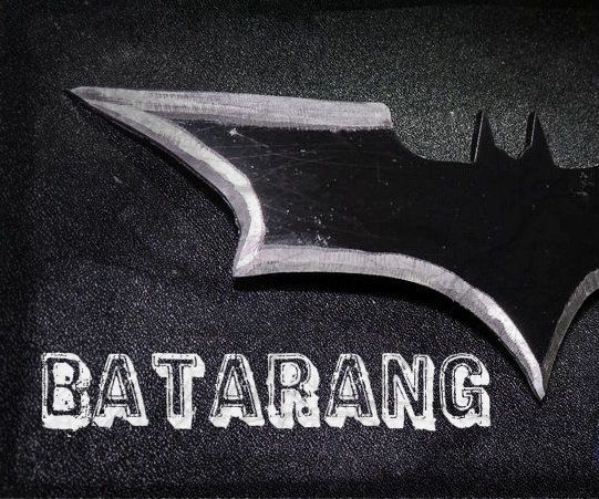 How to make a Batarang from " The Dark Knight "