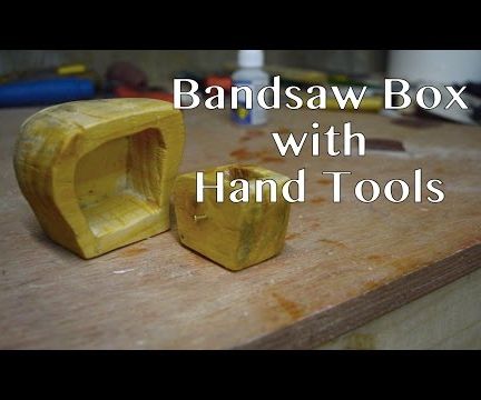 The Hand Saw Box! | Band Saw Box Without a Bandsaw!