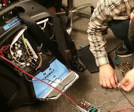 DIY LEGWAY Electric Unicycle: Wireless Lighting + Horn Modification (segway, Solowheel, Airwheel)