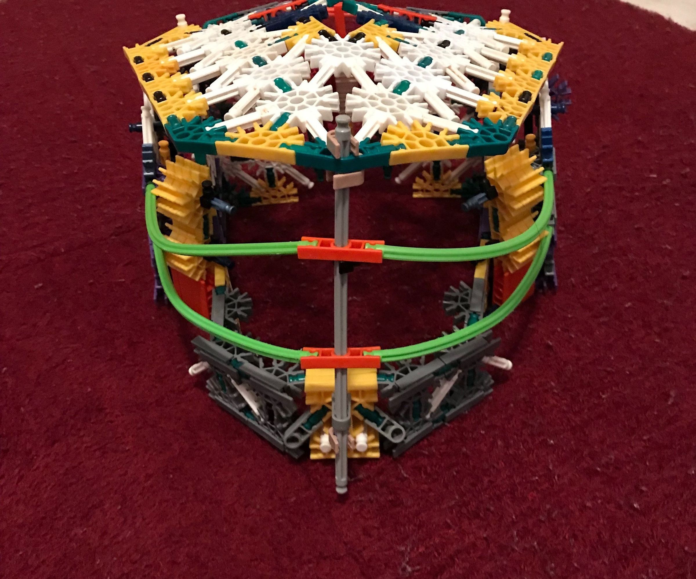 Knex Halo Mask With Front Support ( Almost Like a Baseball Helmet)