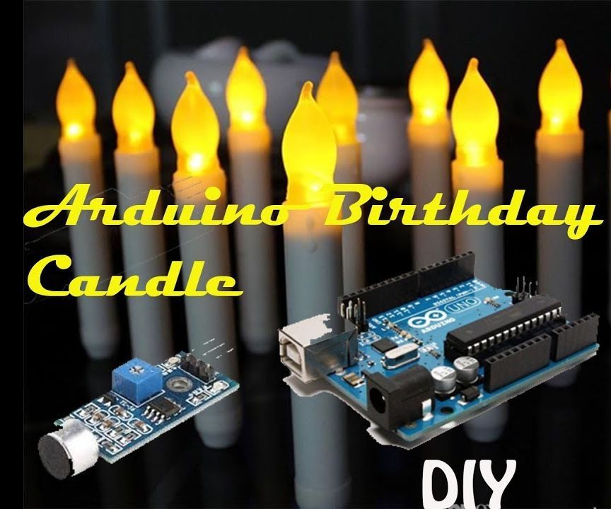  Arduino Birthday Candle