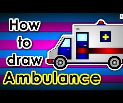 How to Draw Ambulance for Kids