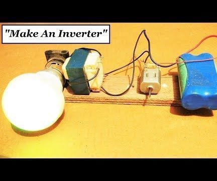 Simplest Inverter With Just a DC Motor 12V to 220V AC
