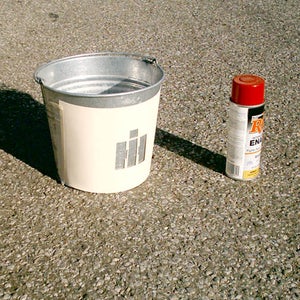 Adhering the Stencil