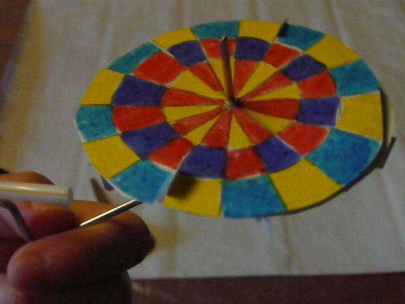 Blow and Mix the Colors