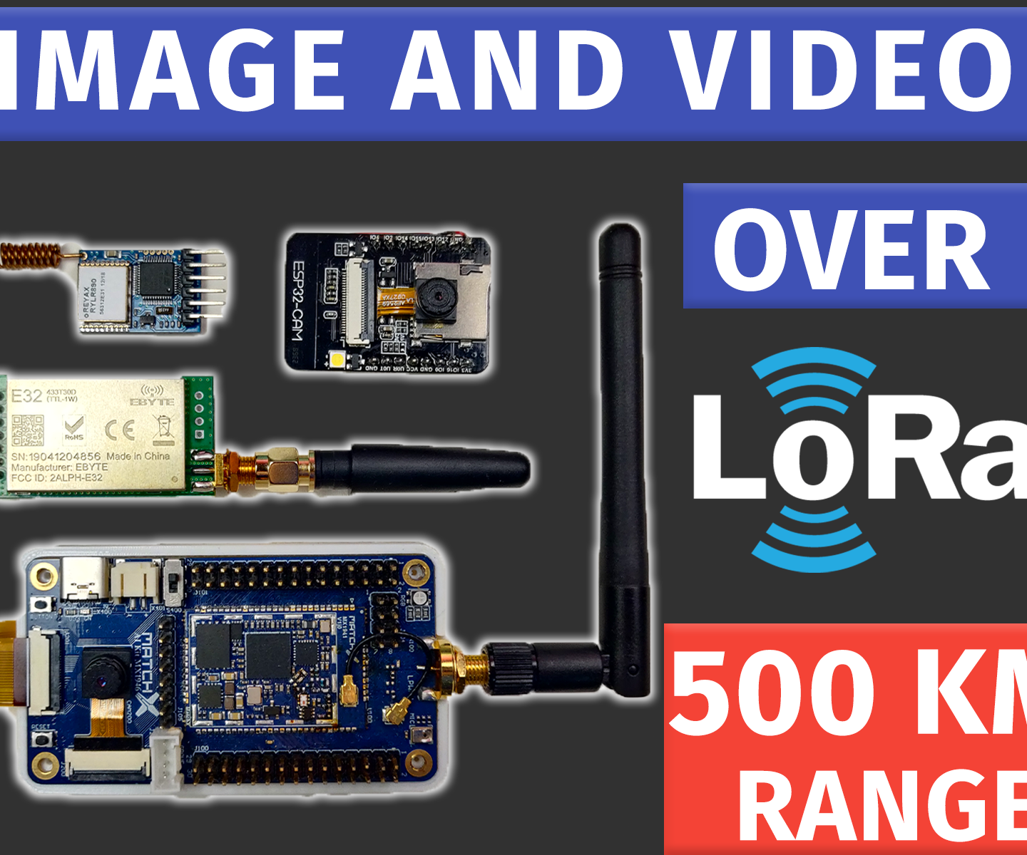LoRa Image and Video Transmission Wireless | ML on EdgeX
