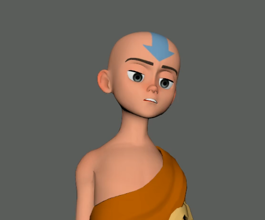 Aang Acts Out of Character