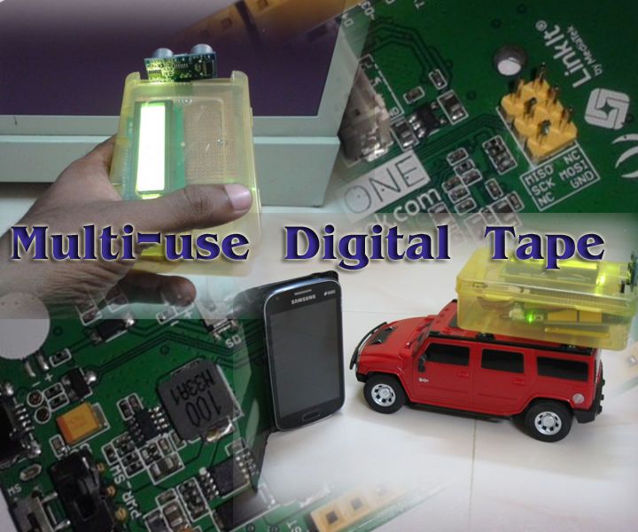 BT Portable Multi-use Tape Using Linkit One