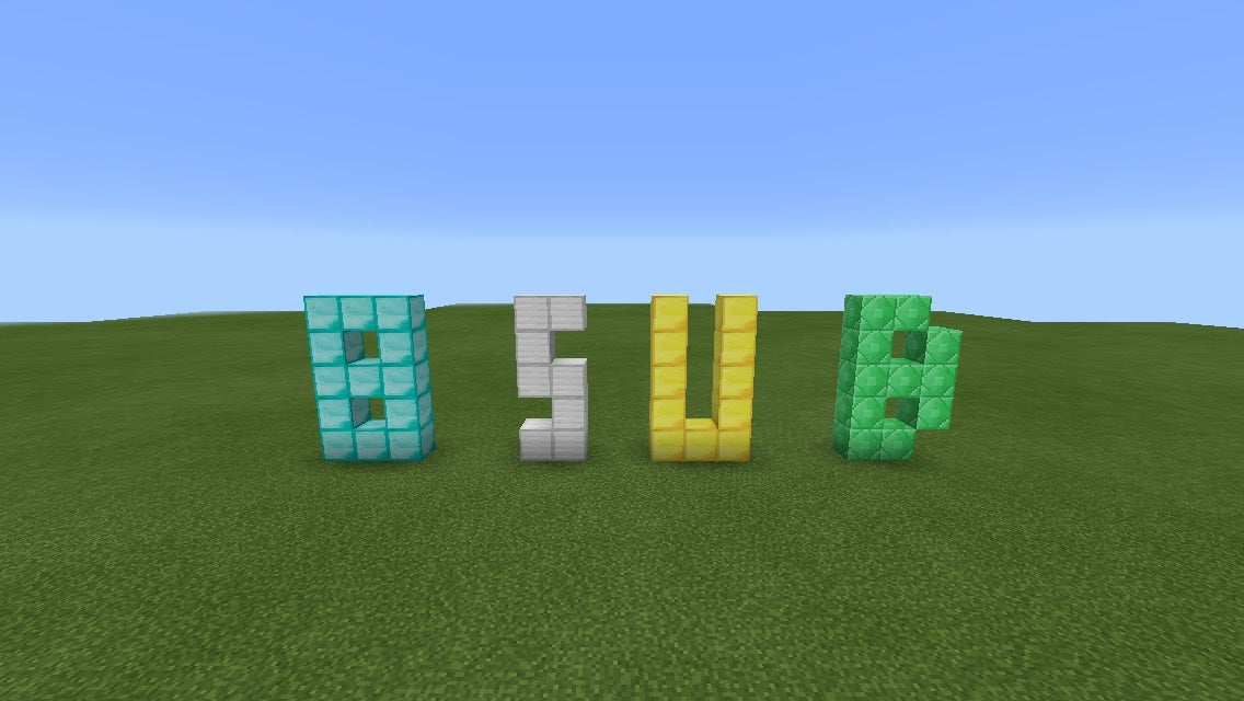 How to Break Your Fall in Minecraft or Using Dark Oak Logs 8 Sub