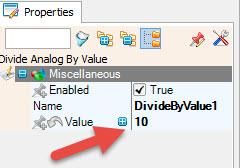 In Visuino Add & Set Components