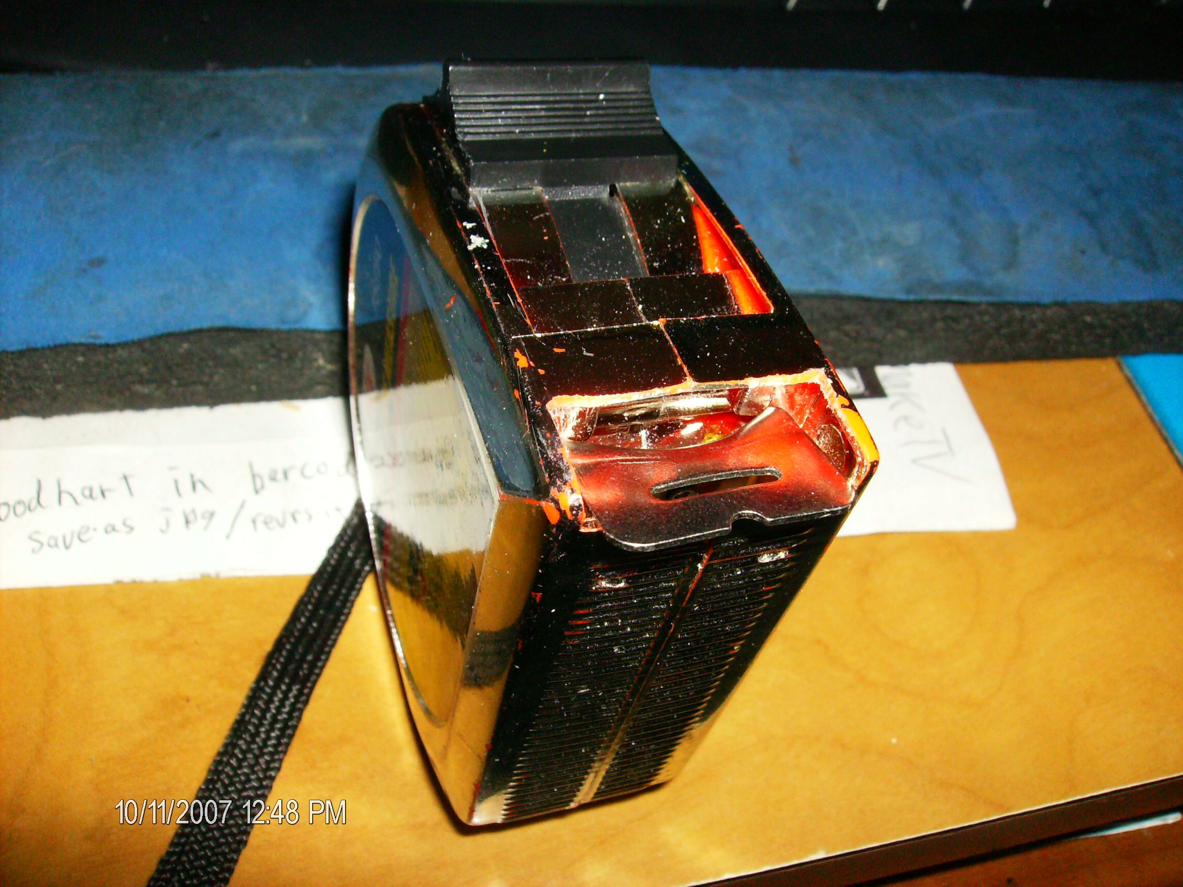 UPDATED Tape Measure Repair Added Repair for Lufkin Pee Wee (step 4