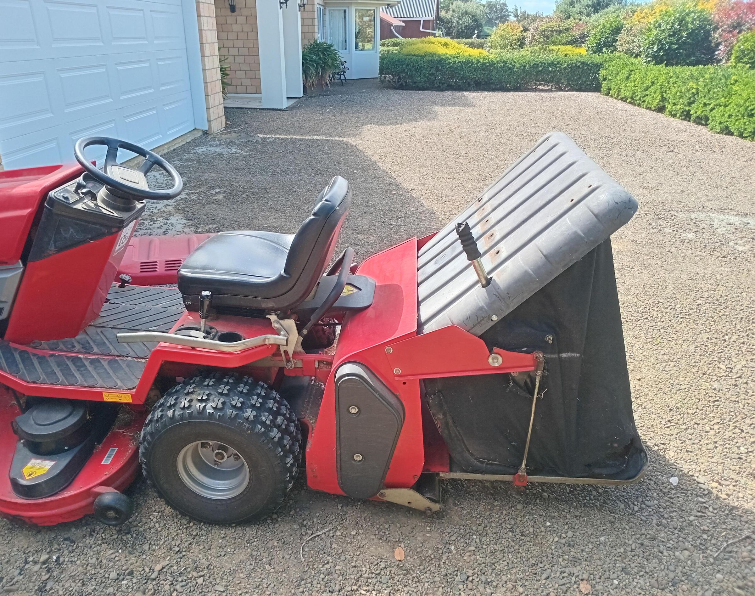 Mending the Ride on Mower