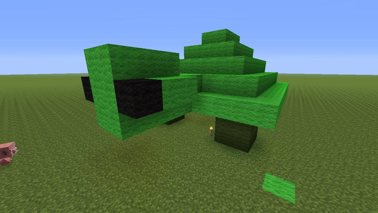 How to Make a Turtle in Minecraft