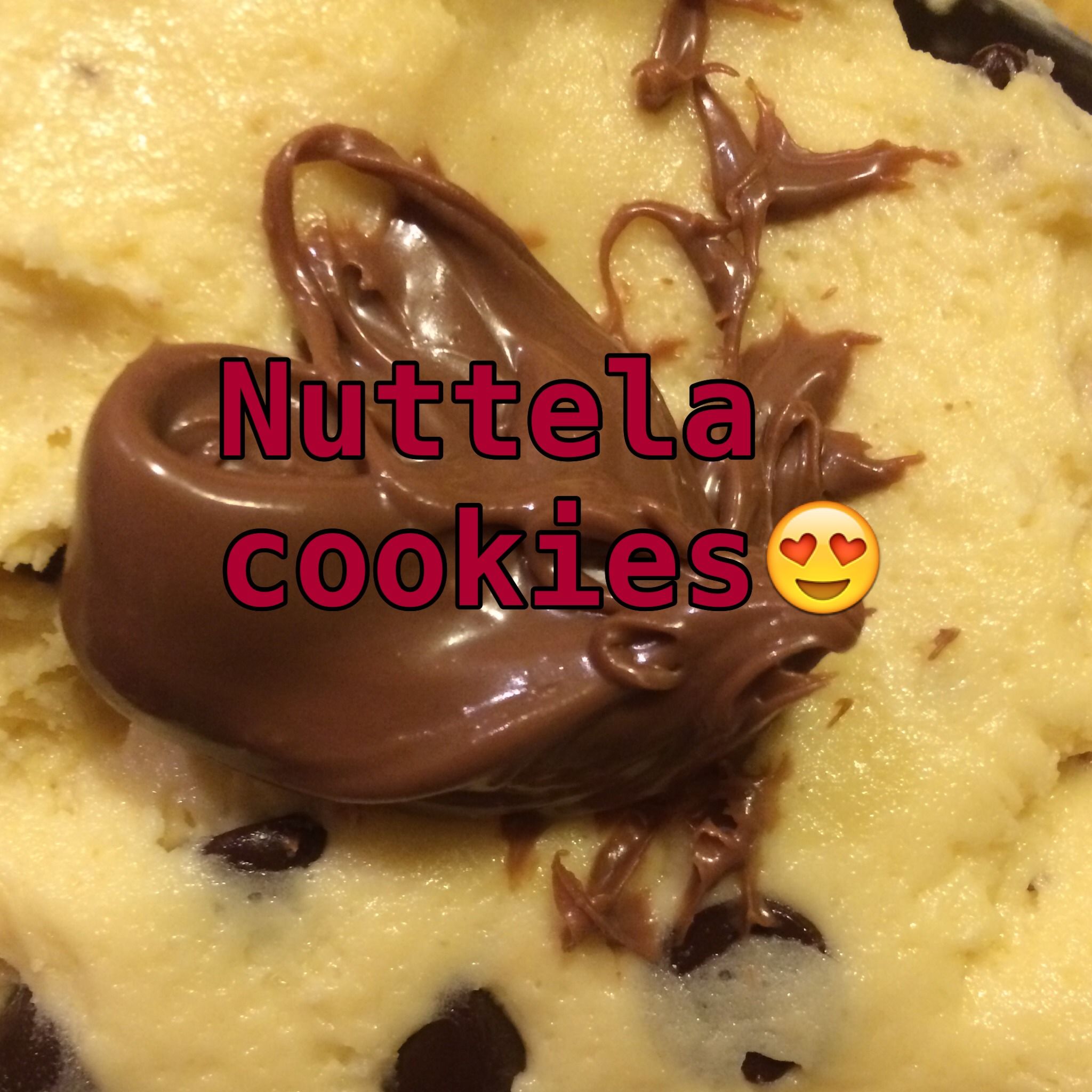Nuttela Cookies