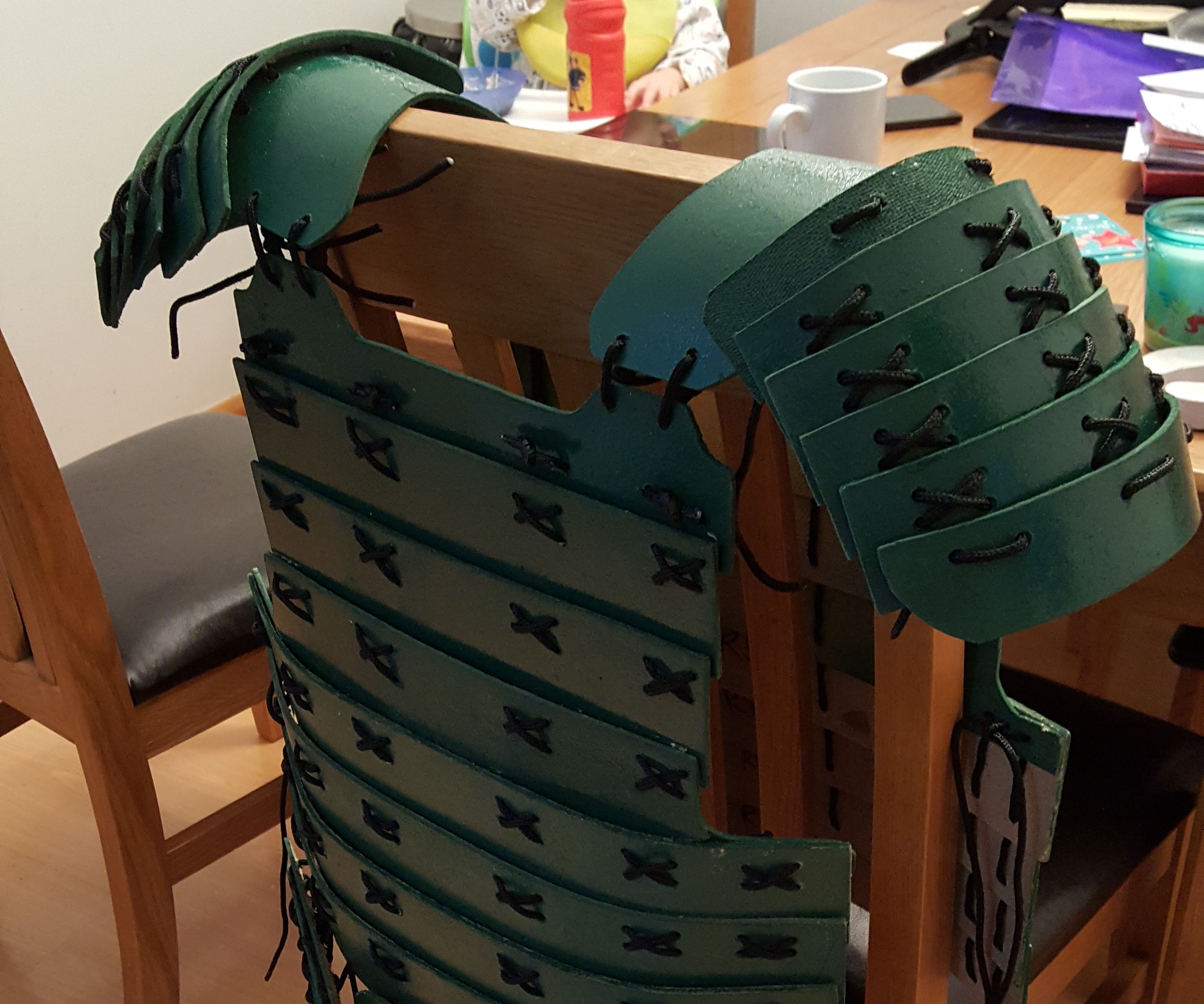 Hardboard Samurai Armour