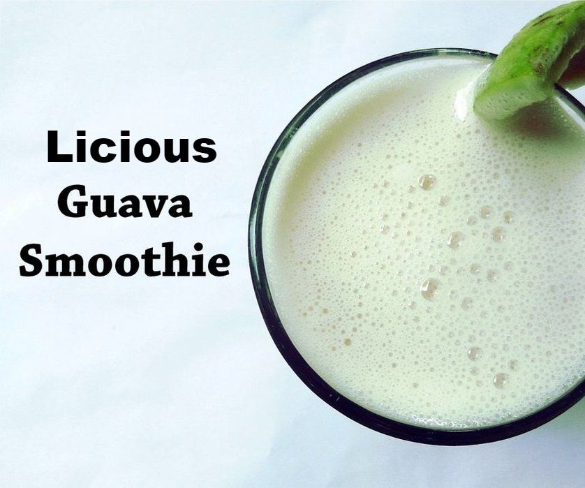 Licious Guava Smoothie - Who's Hungry