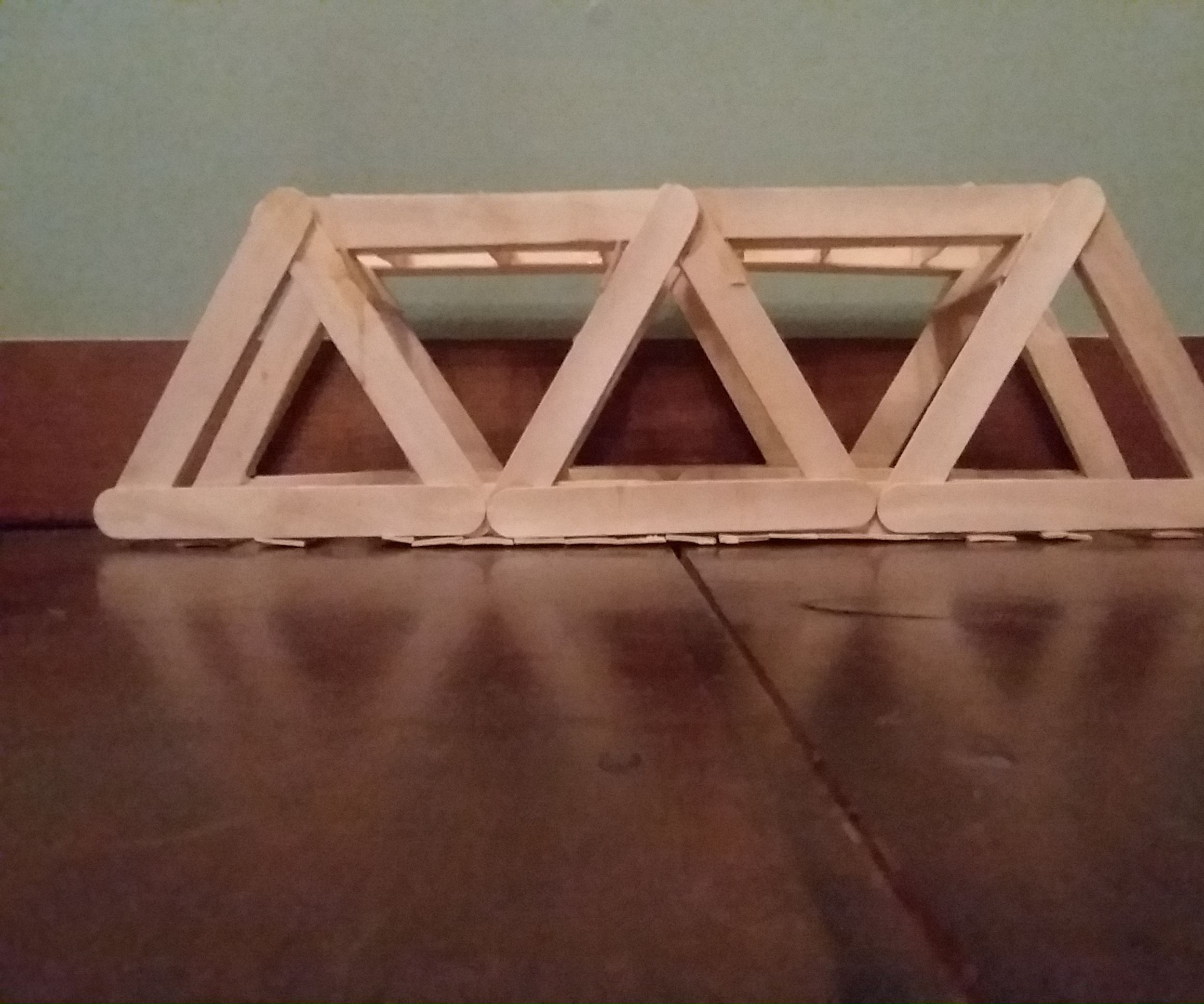 Popsicle Stick Bridge