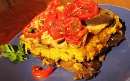 Easy Vegan Recipe for Paella with Aubergines