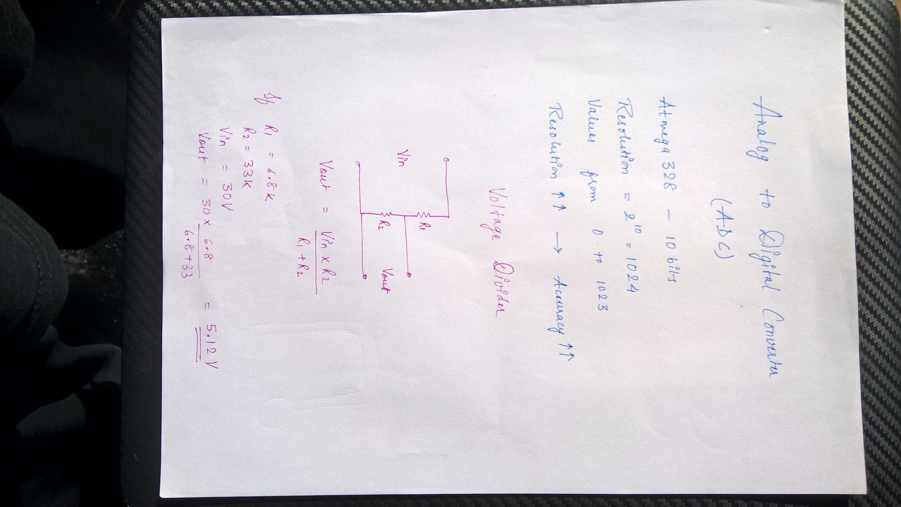Measure Current and Voltage Using a Microcontroller || Voltage Divider ...