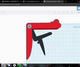 3D Printed Guitar Capo