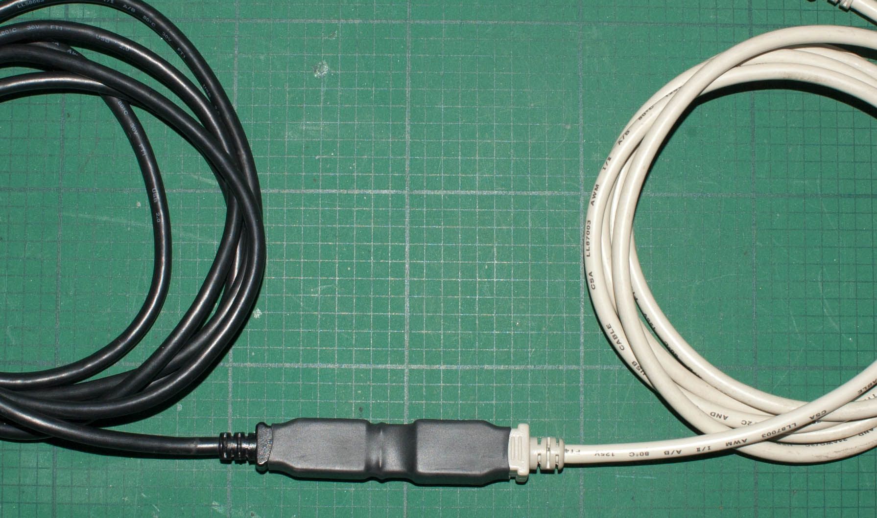 Extending a USB Lead
