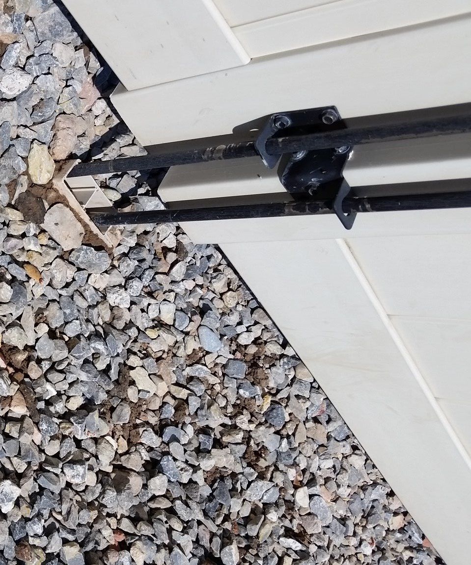Double Gate Drop Rod Stop