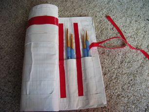 Cool Duct Tape, Paint Brush Case