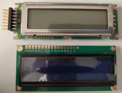 Seiko M1632 Vs New HD44780 Display