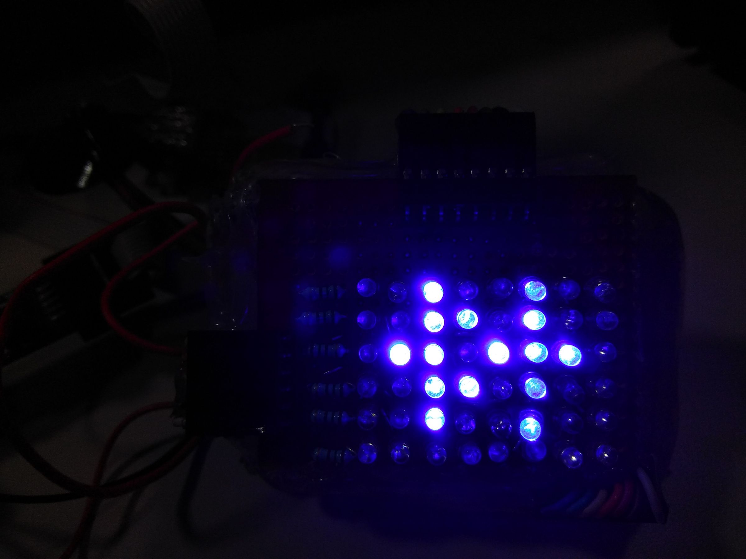 6*8 LED Display Using a Decoder and Atmega8 : 6 Steps (with Pictures ...