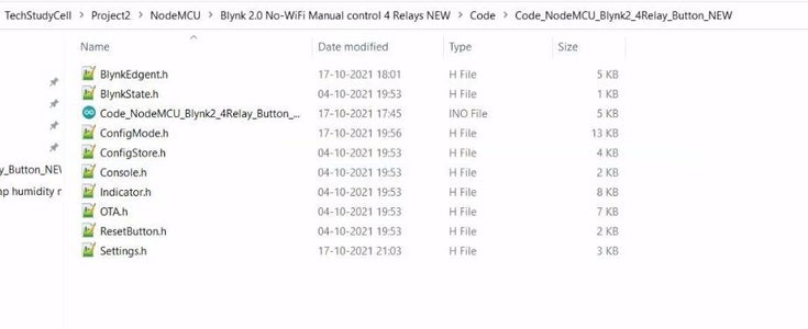 Program the NodeMCU ESP8266 for This Blynk Project