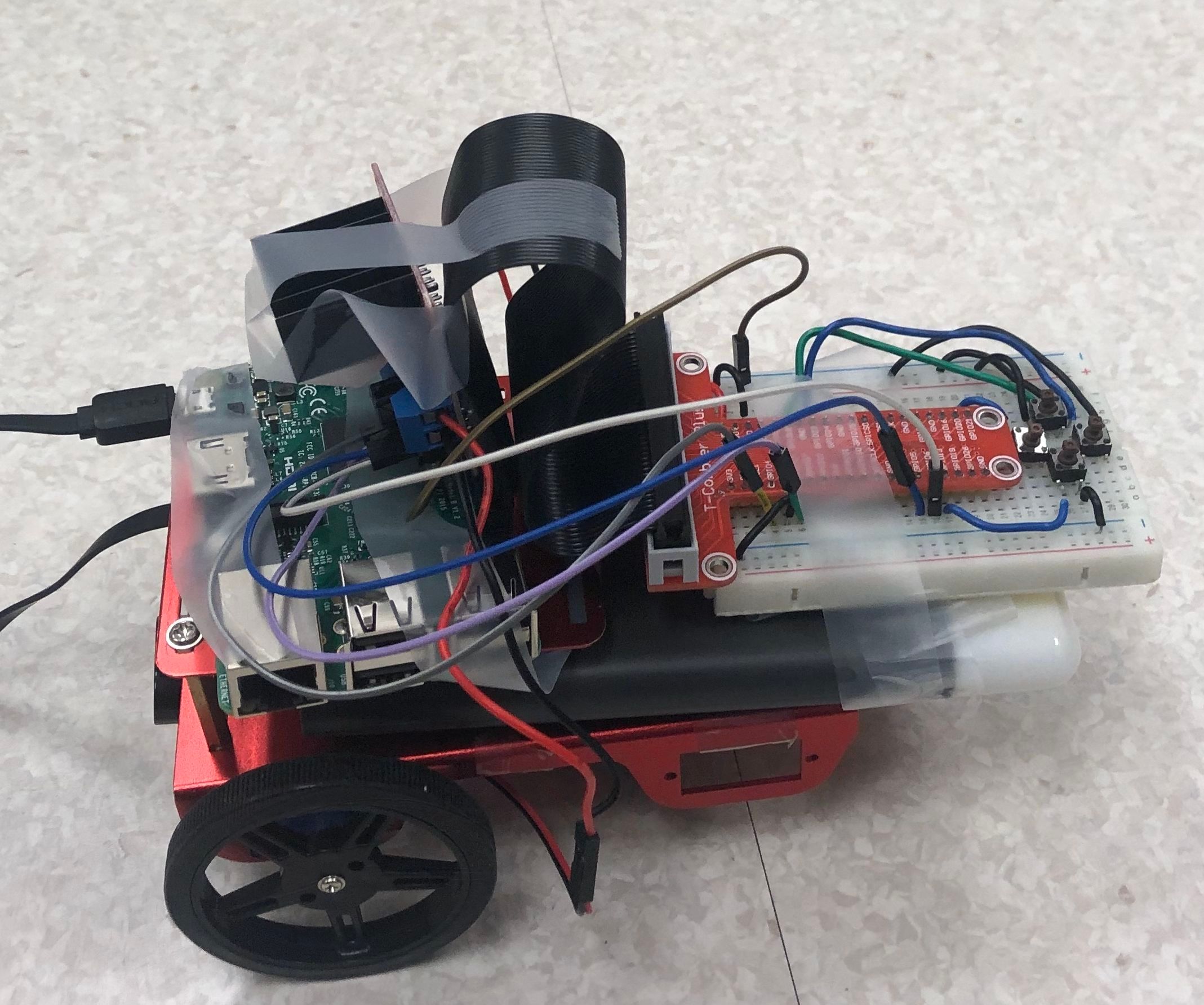 RSPI Push-Button Robot Buggy