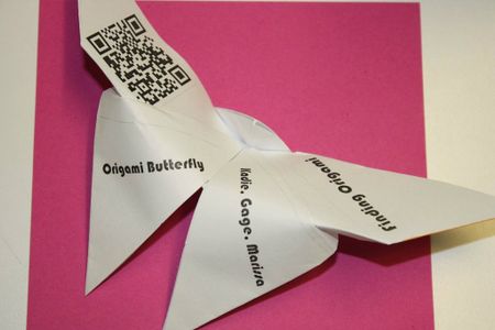Origami Risk Qr Code QRigami! QR Code Origami Flyers : 6 Steps (with Pictures) - Instructables