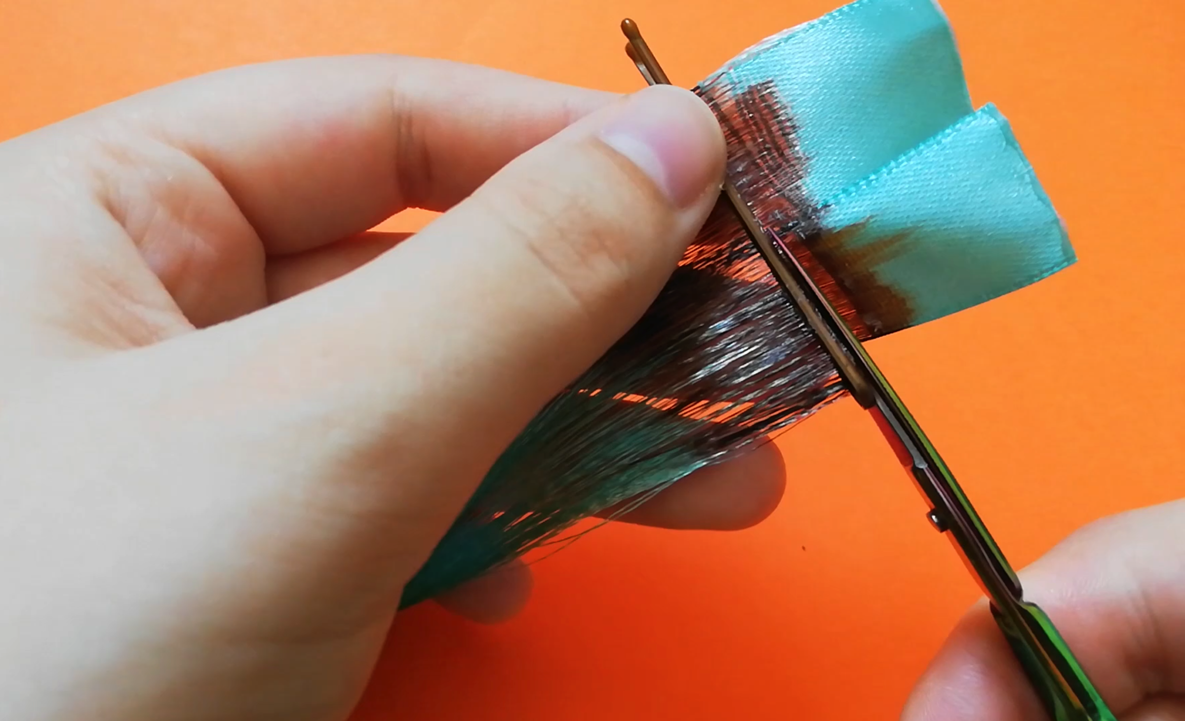 DIY Fake Hair Using Ribbons 6 Steps (with Pictures) Instructables