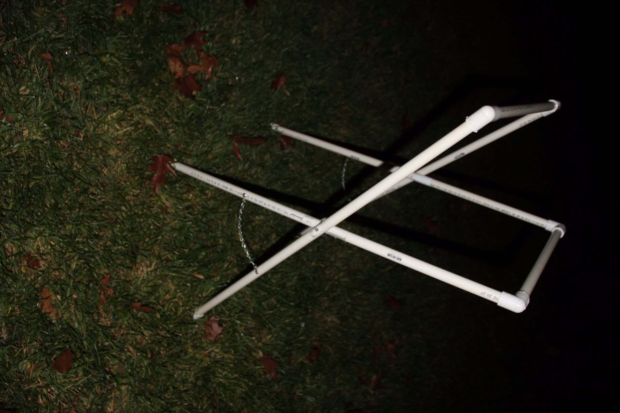 Folding PVC Lawn and Leaf Bag Holder (with Pictures) Instructables