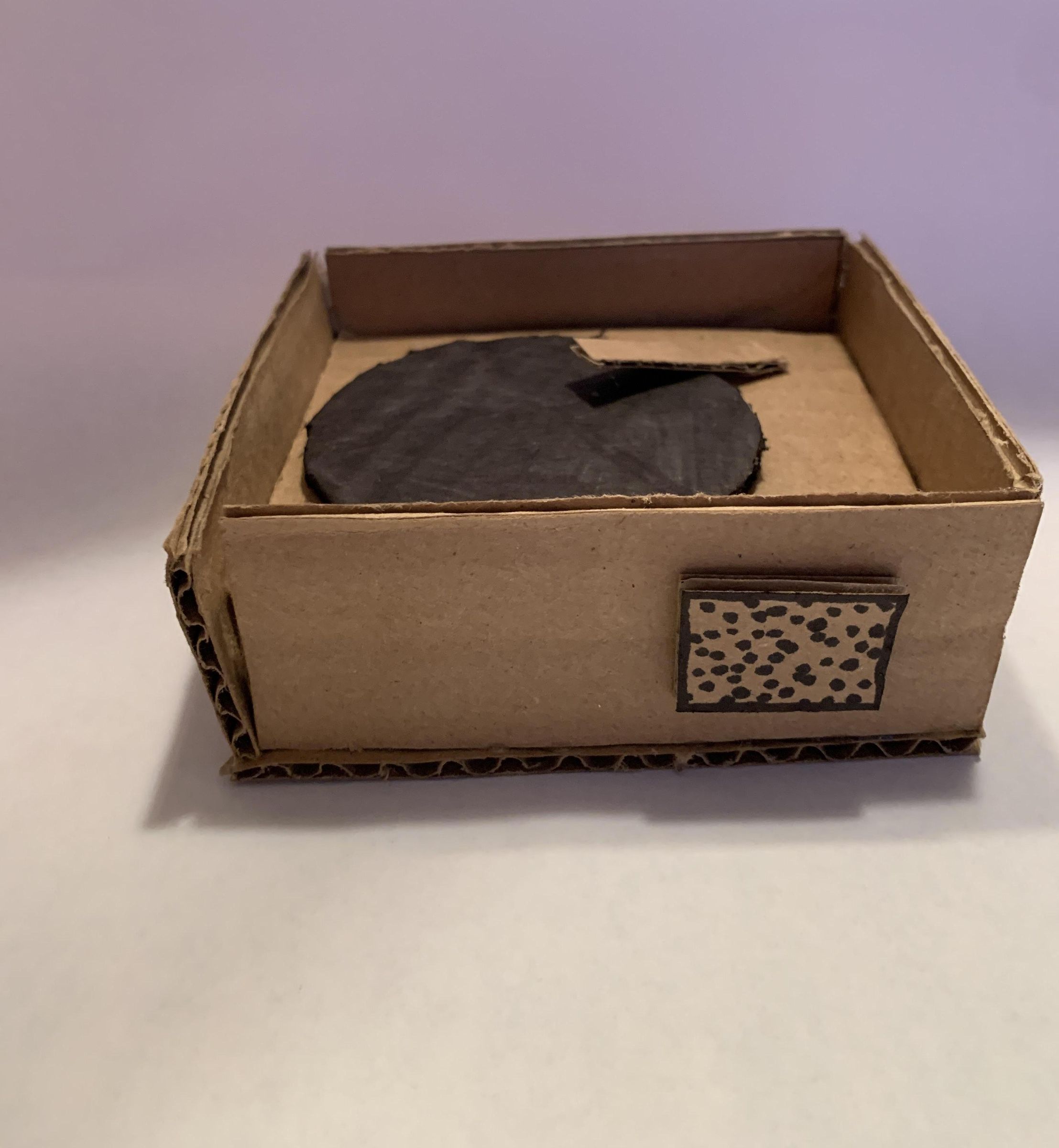 Mini Cardboard Record Player