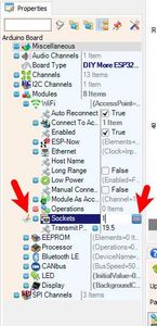 In Visuino Set Components