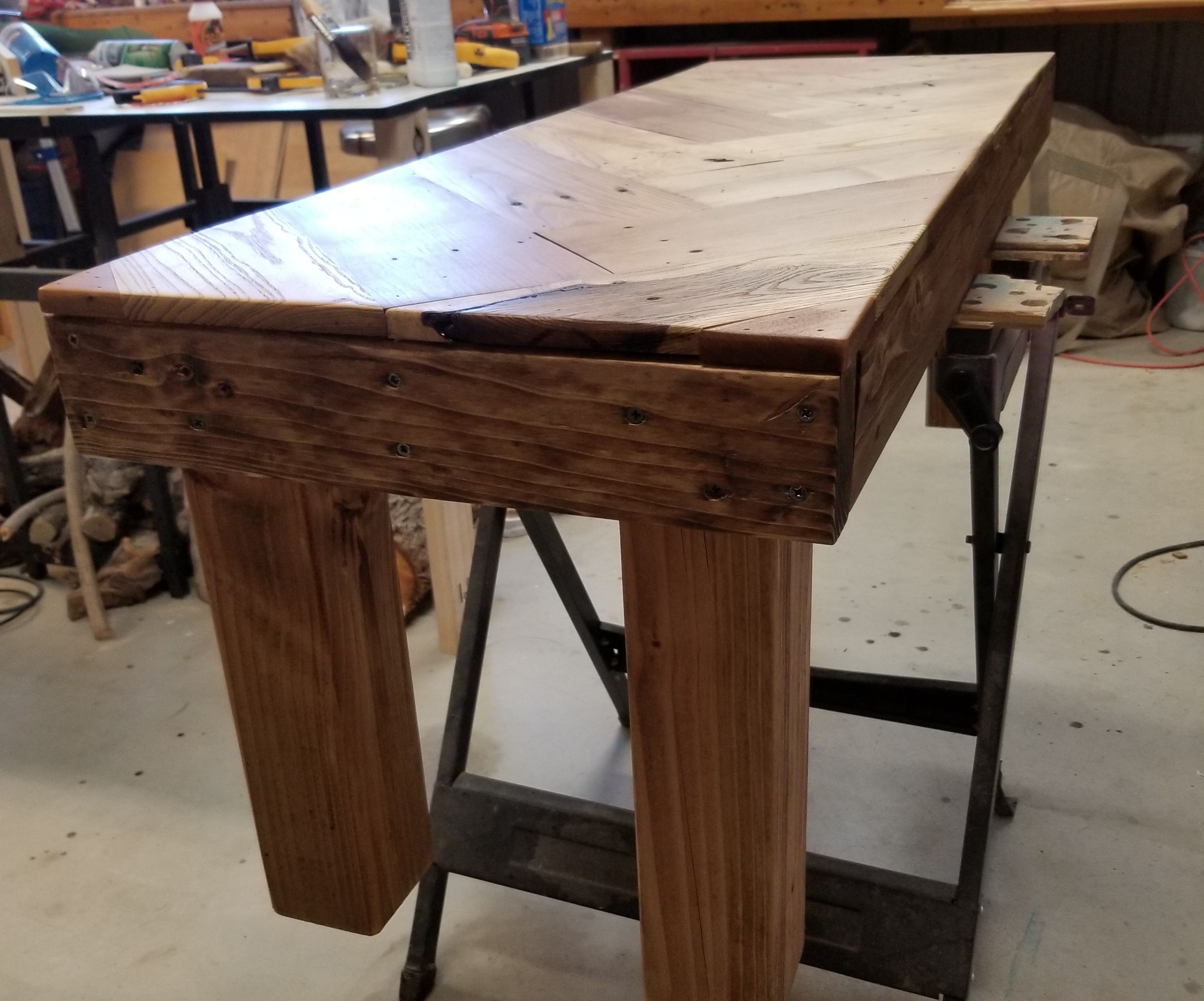 4 Foot Long Sitting Bench