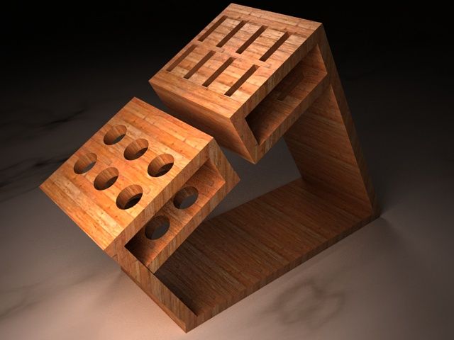 Kinfe and spoon stand