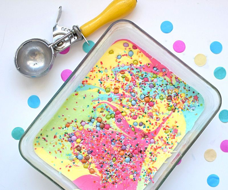 Rainbow Ice Cream
