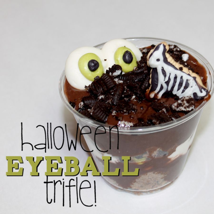 Halloween Eyeball Trifle!