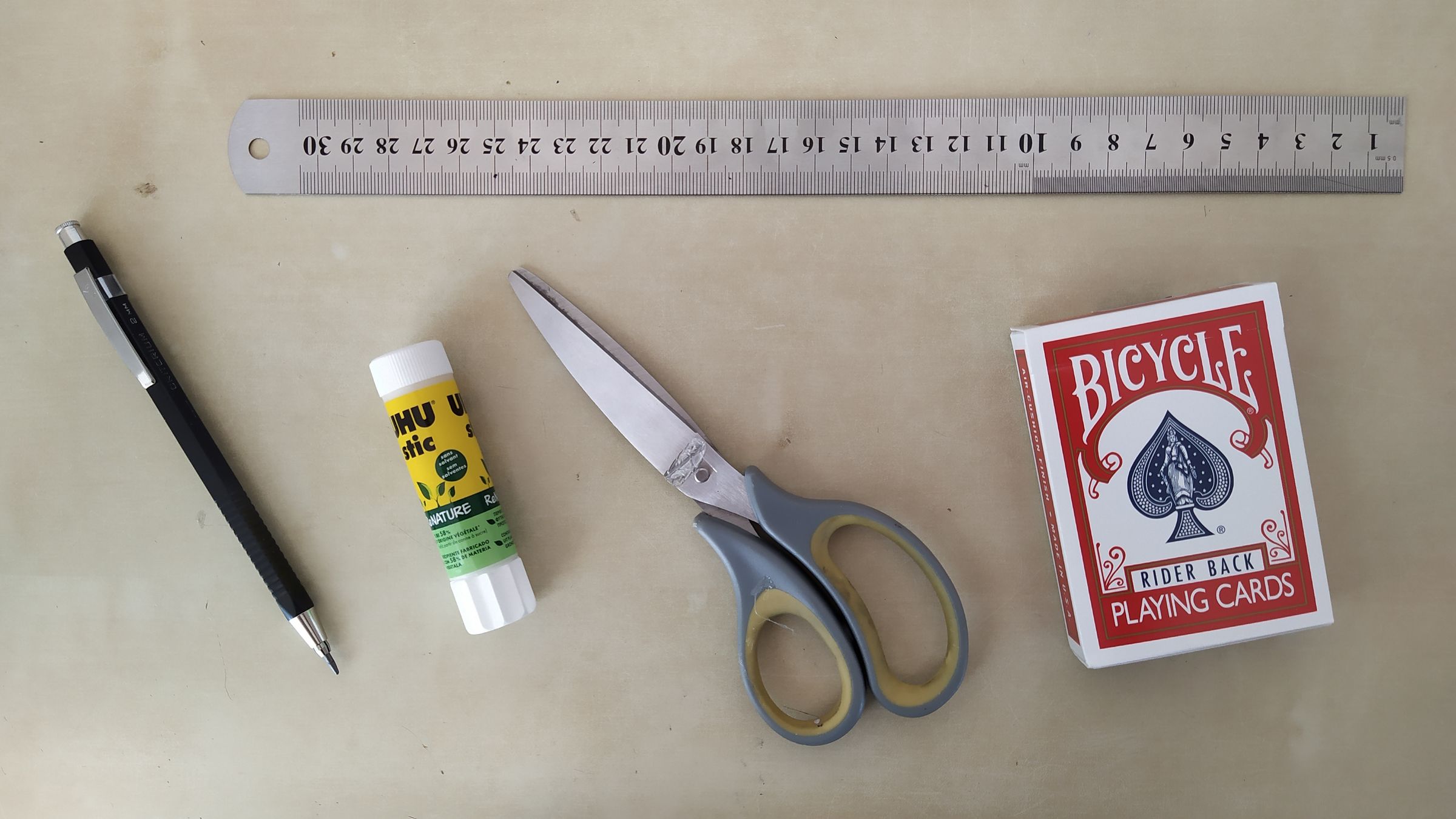 Playing Cards Clock 7 Steps (with Pictures) Instructables