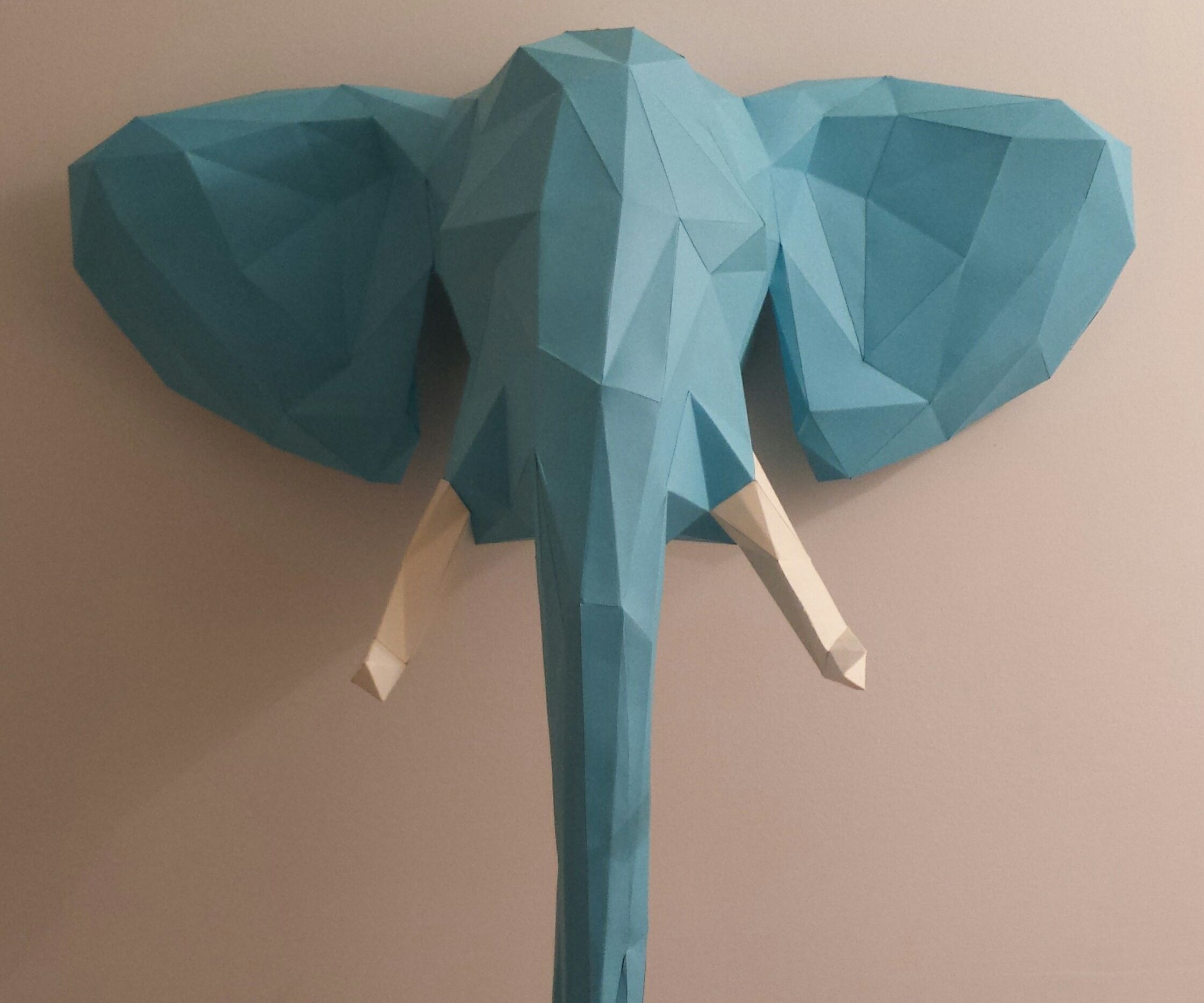 Welcome to the Jungle- Elephant Head Papercraft