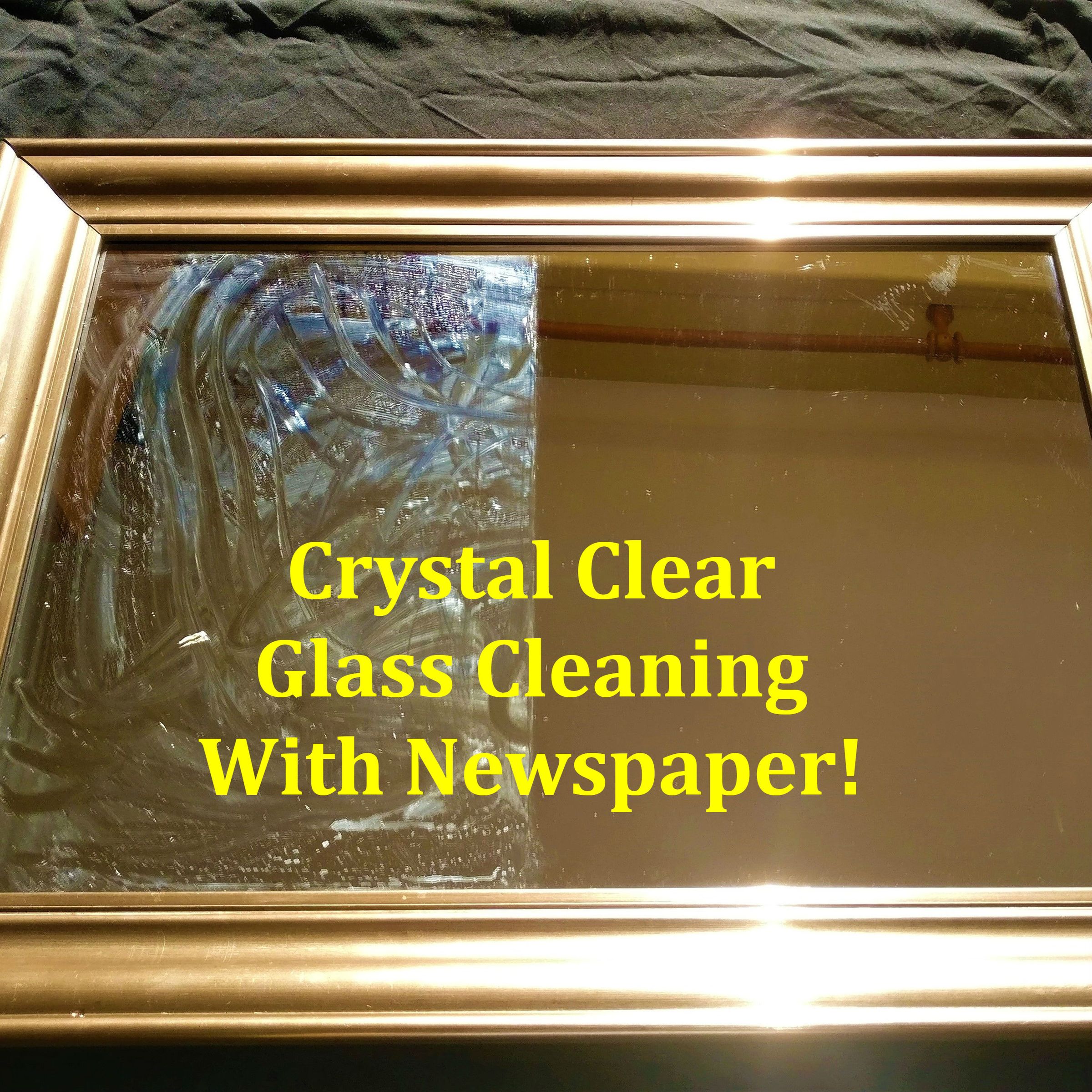 Crystal clear window cleaning with newspaper 4 steps instructables