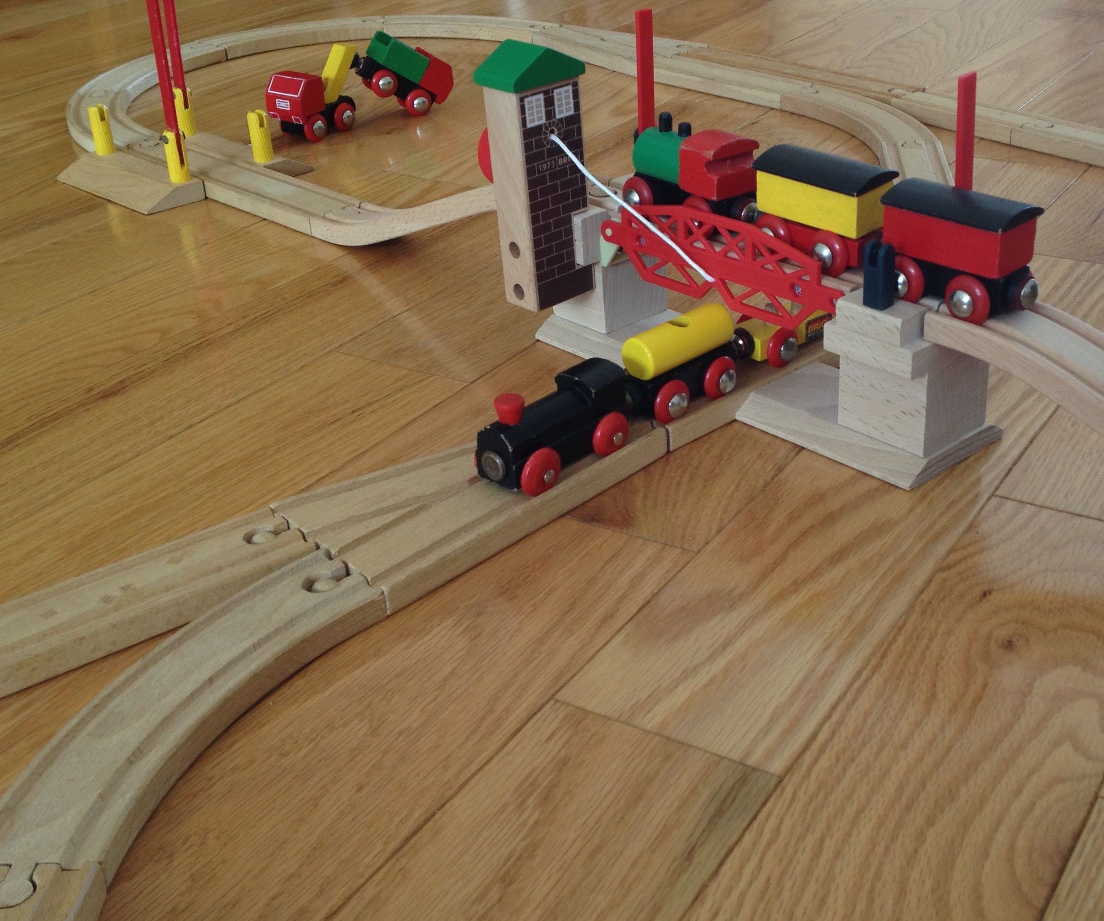 BRIO Bridge Underpass Modification