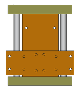 Assembling the Pen Lifter (Z-Axis Rails to X-Axis Carriage)