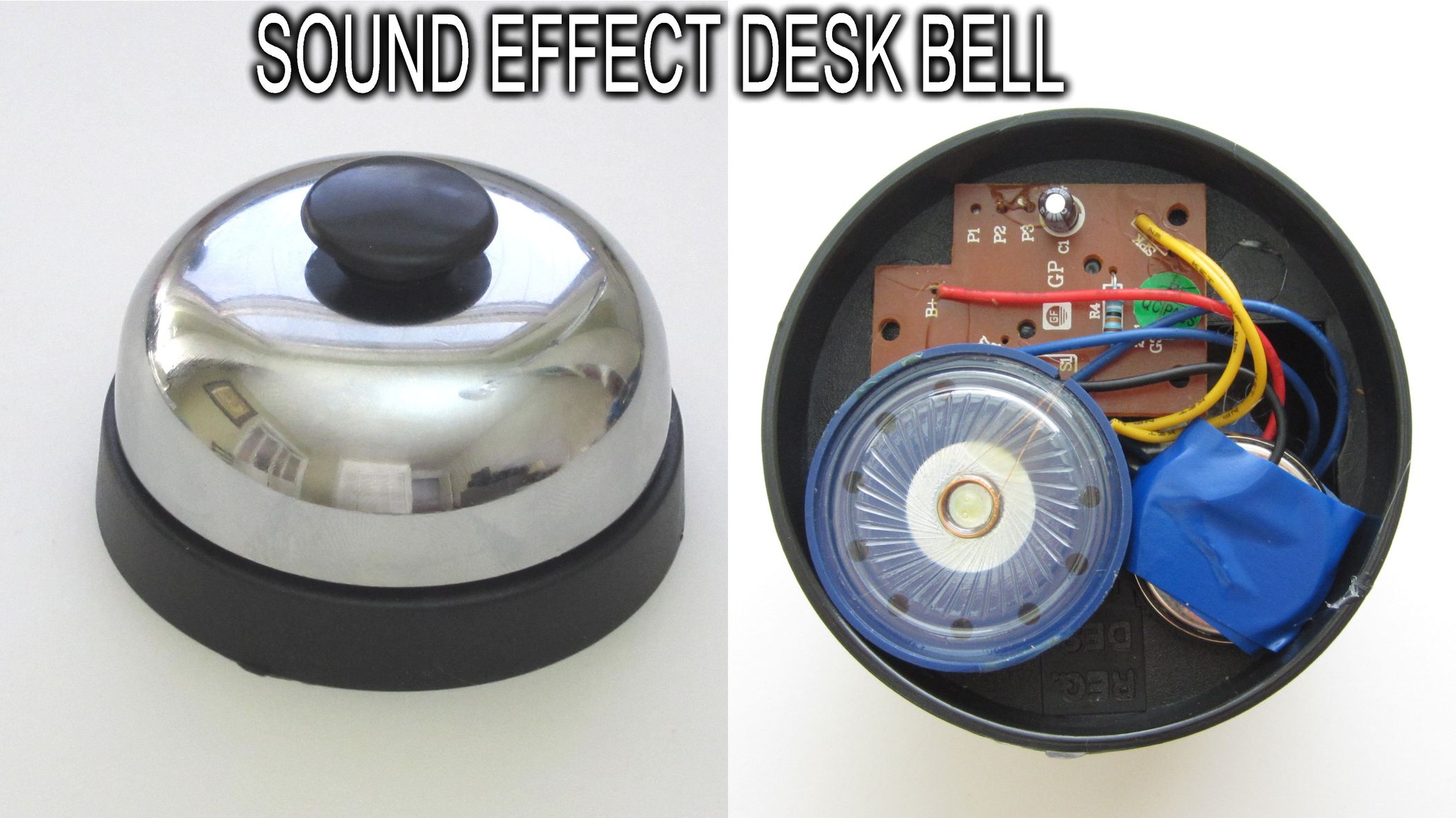 Desk Bell That Plays Sound Effect 11 Steps (with Pictures