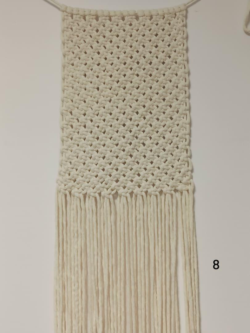 Make 30 Lines Square Knot After 20 Lark's Head