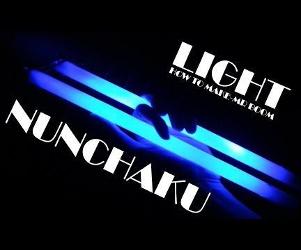 How to Make Light Nunchucks (nunchaku)- Tutorial Video