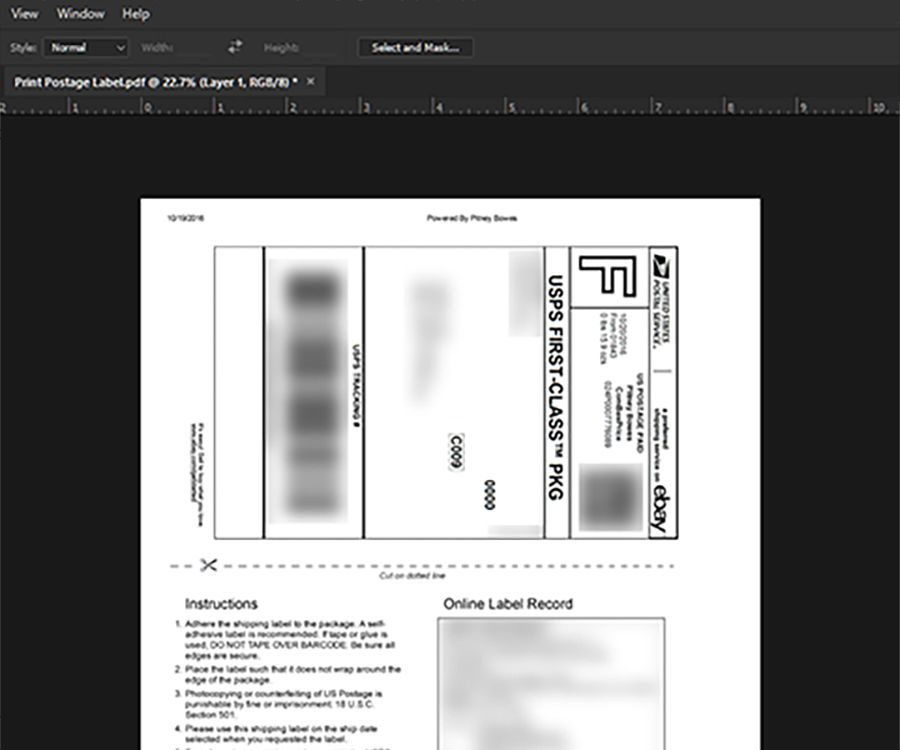 SAVE MONEY WHEN PRINTING EBAY SHIPPING LABELS!